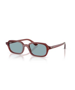 Ray-Ban Zuri Sunglasses, Rosty Brown, Blue.