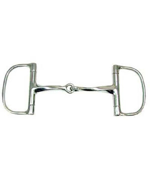 Hunter Dee Slow Twist Bit| Dee Ring Snaffle Bits|Brand: