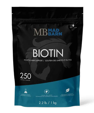 Mad Barn Biotin 1kg Hoof Supplement.
