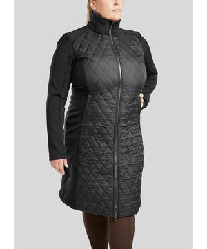 Montar MoQuinn Curve Ladies Quilted Hybrid Long Jacket.
