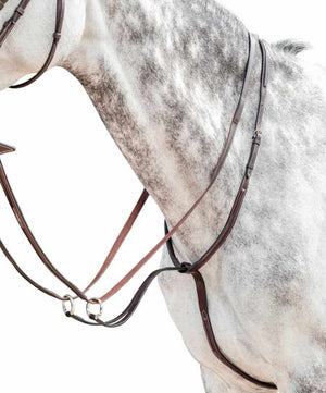 Prestige EVO Raised Running Martingale with snap Rings| Running Martingales|Brand: Prestige Italia