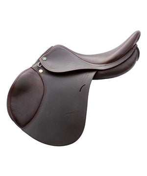 Prestige Roma Jump Saddle - flocked panels| Jumping Saddles|Brand: Prestige Italia