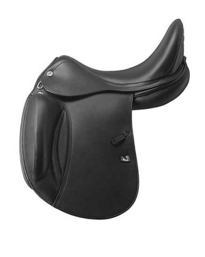 Prestige X D2 K Monoflap Dressage Saddle, Black.