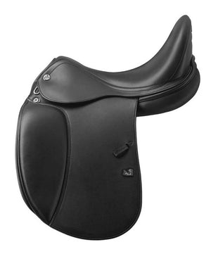 Prestige X D2 Dressage Saddle, Black.