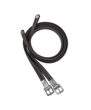 Prestige Ergoride Stirrup Leathers 3A117, Tobacco.