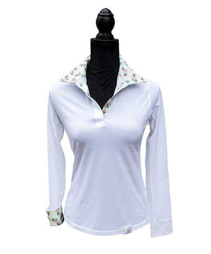 Shires Aubrion Long Sleeve Show Shirt| Women's Show Shirts|Brand: Shires