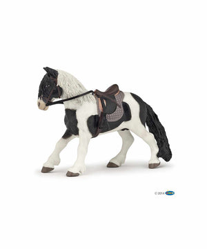 Papo Toy Pony with Saddle.