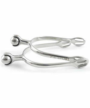 Premier Equine Stainless Steel Roller Ball Spurs| Horse Riding Spurs|Brand: Premier Equine