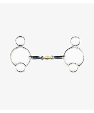 Premier Equine Sweet Iron Universal Bit with Brass Alloy Lozenge.