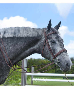 Renaissance FR-E151 Hunter Bridle with Fancy Stitching| Hunter Bridles|Brand: Renaissance Saddles
