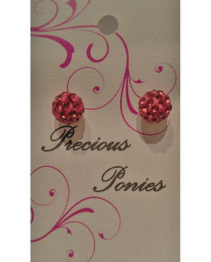 Precious Pony Bling Earrings| Horse Jewelry|Brand: Precious Ponies