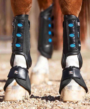 Premier Equine Air-Cooled Original Eventing Boots Front.