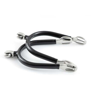 PE Sport Rubber Covered Roller Ball Spurs| Horse Riding Spurs|Brand: Premier Equine
