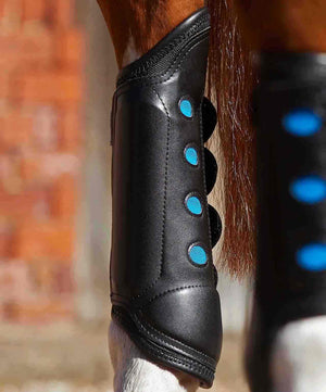 Premier Equine Air-Cooled Original Eventing Boots Hind.