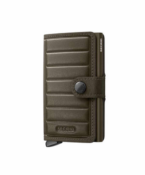 Secrid Miniwallet Premium+ Emboss Lines, Cedar.