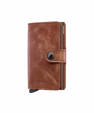 Secrid Miniwallet Vintage, Cognac.