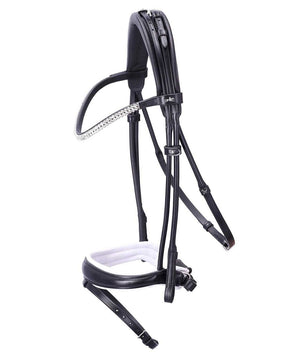 Schockemohle SP Isabell Werth Satchmo Bridle, Black/White.