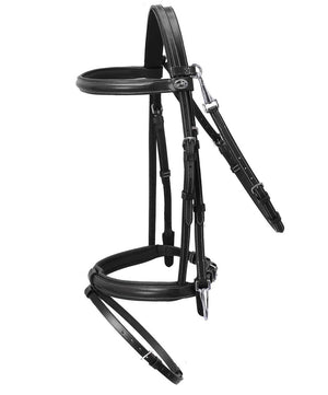 Schockemohle Dortmund Training bridle, Black.