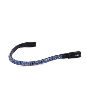 Schockemohle Browband Malaga Classic, Light Blue.