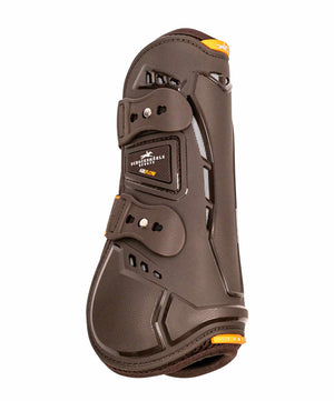 Schockemohle Air Flow Champion Tendon Boots with Bamboo mesh lining.