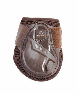 Air Flow Champion Fetlock Boots with venting and mesh liner.
