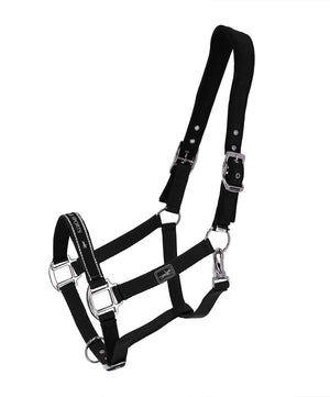 Schockemohle Sports Memphis Anatomic Halter, in Cool Black.