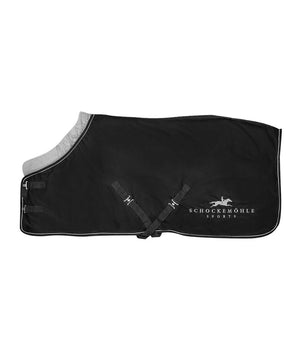 Schockemohle Sports Premium Comfy Rug in Cool Black.