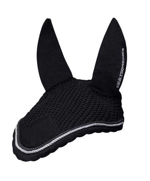 Schockemohle Sports Neo Star Fly Veil in Dark Navy.