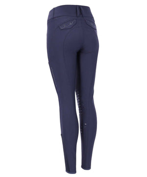 Schockemohle Sports Darlene Knee Patch Breech, back.