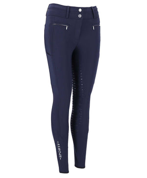 Schockemohle Winter Heather Ladies Full Seat Breech, True Navy.