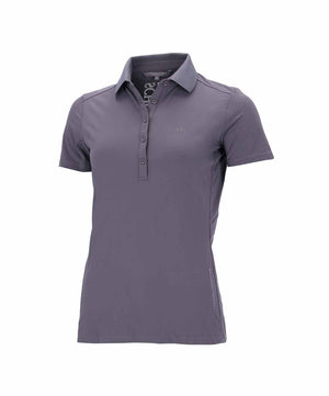 Schockemole SPMilla Polo, Slate Grey, front.