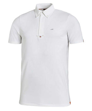 Schockemohle Men's Mischa Competition Shirt, white.