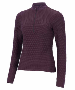 Schockemohle SPHedy Ladies Training Shirt, Deep Mauve.
