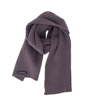 Schockemohle Sports Scarf Braided Style 2025, Dusty Chocolate.