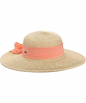 Scala Martini Sun Hat, Coral.