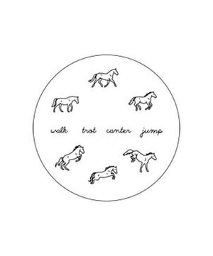 Spiced Nail Stamp Discs| Horse Gifts|Brand: Spiced Equestrian