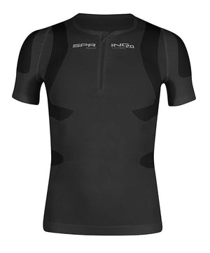 CLEAROUT - Spring Revolution Mens Postural 1/4 Zip Short Sleeve Shirt| Mens Riding Tops|Brand: Spring Revolution 2.0