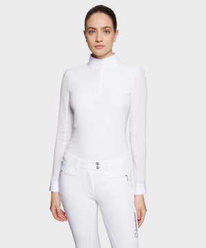 Samshield June Ladies Long Sleeve Show Shirt SS25, front.