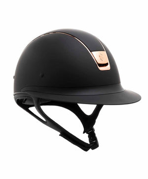Samshield MissShield Shadow Helmet with Rose Gold Trim.