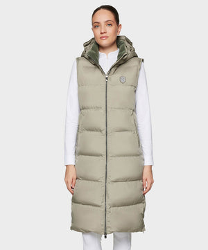Samshield Elea Ladies Puffer Long Vest FW25, Patine.