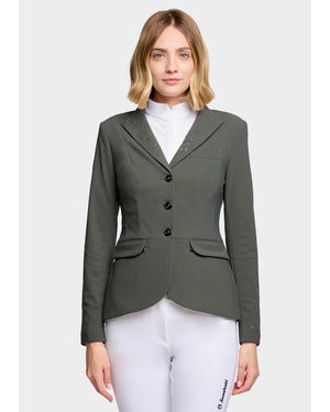 Samshield Victory Floral Show Jacket, Dark Forest, front.