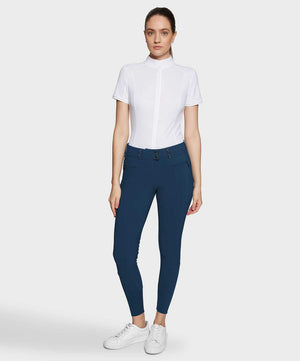Samshield Clara Premium Knee Patch Breech SS25, Celestial Blue.