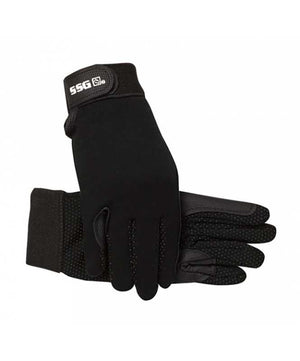 SSG Winter Grippers Winter Riding Glove, Black.