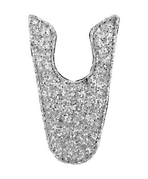 Suedwind Nova Kid's Fun Patches, Silver Glitter.