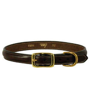 Tory Dog Collar Raised| Dog Accessories|Brand: Tory Leather
