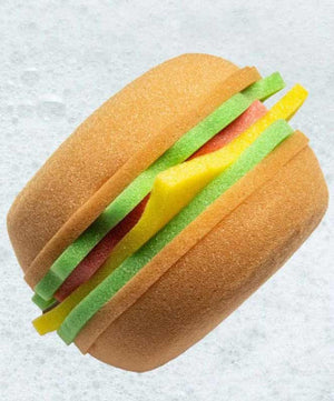 Burger Bath Sponge.