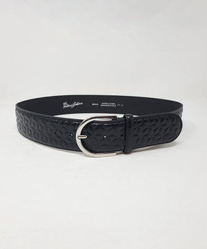 Tailored Sportsman Star Power C Belt, Black/Silver.