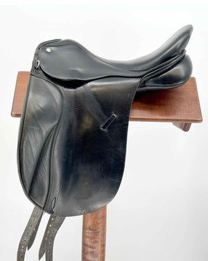 Used Collegiate Dressage saddle 17'' Saddle
