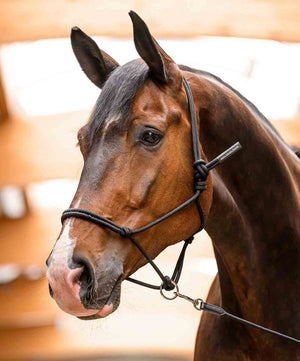 Waldhausen Rope Knotted Halter with Moveable Ring.