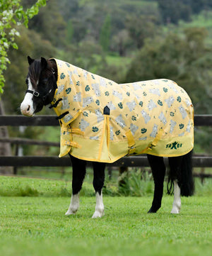 Saxon 600D Pony Combo Neck Turnout, 600D